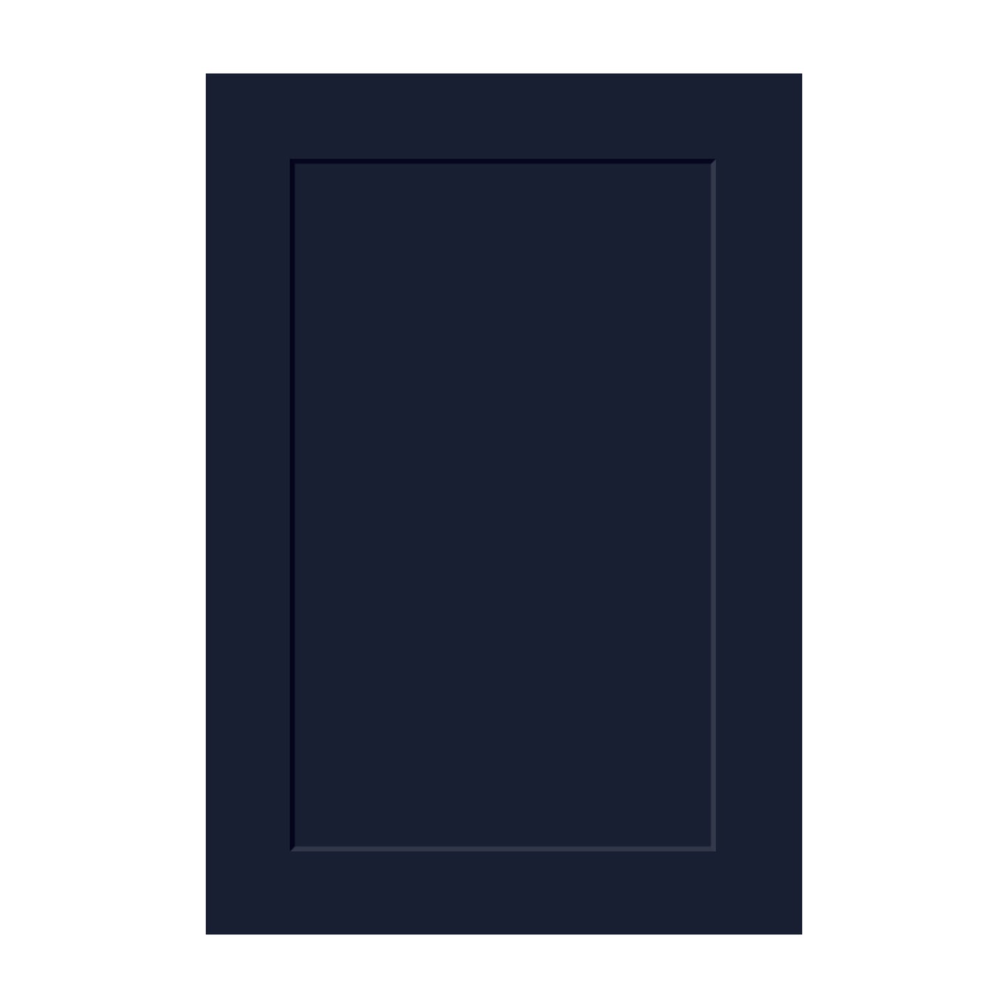 Shaker Matt Indigo Blue 570 x 396 Sample Door