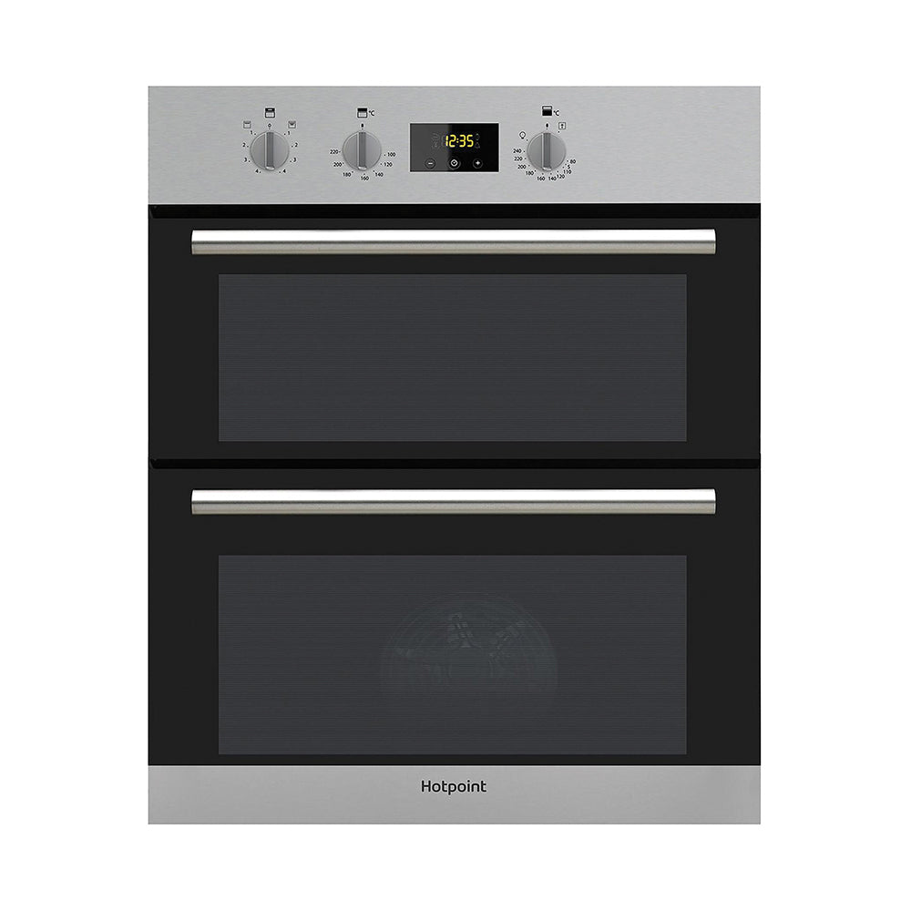 Hotpoint Double Oven Eye Level - Stainless Steel