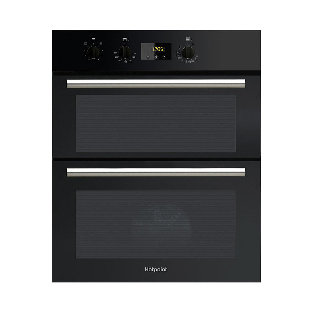 Hotpoint Double Oven Eye Level - Black