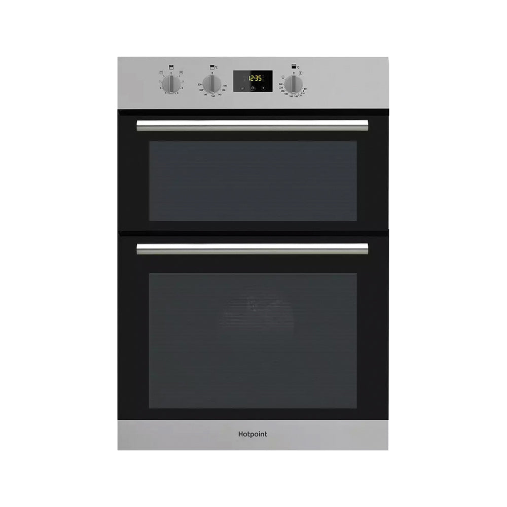 Hotpoint Double Oven Under Counter - Stainless Steel