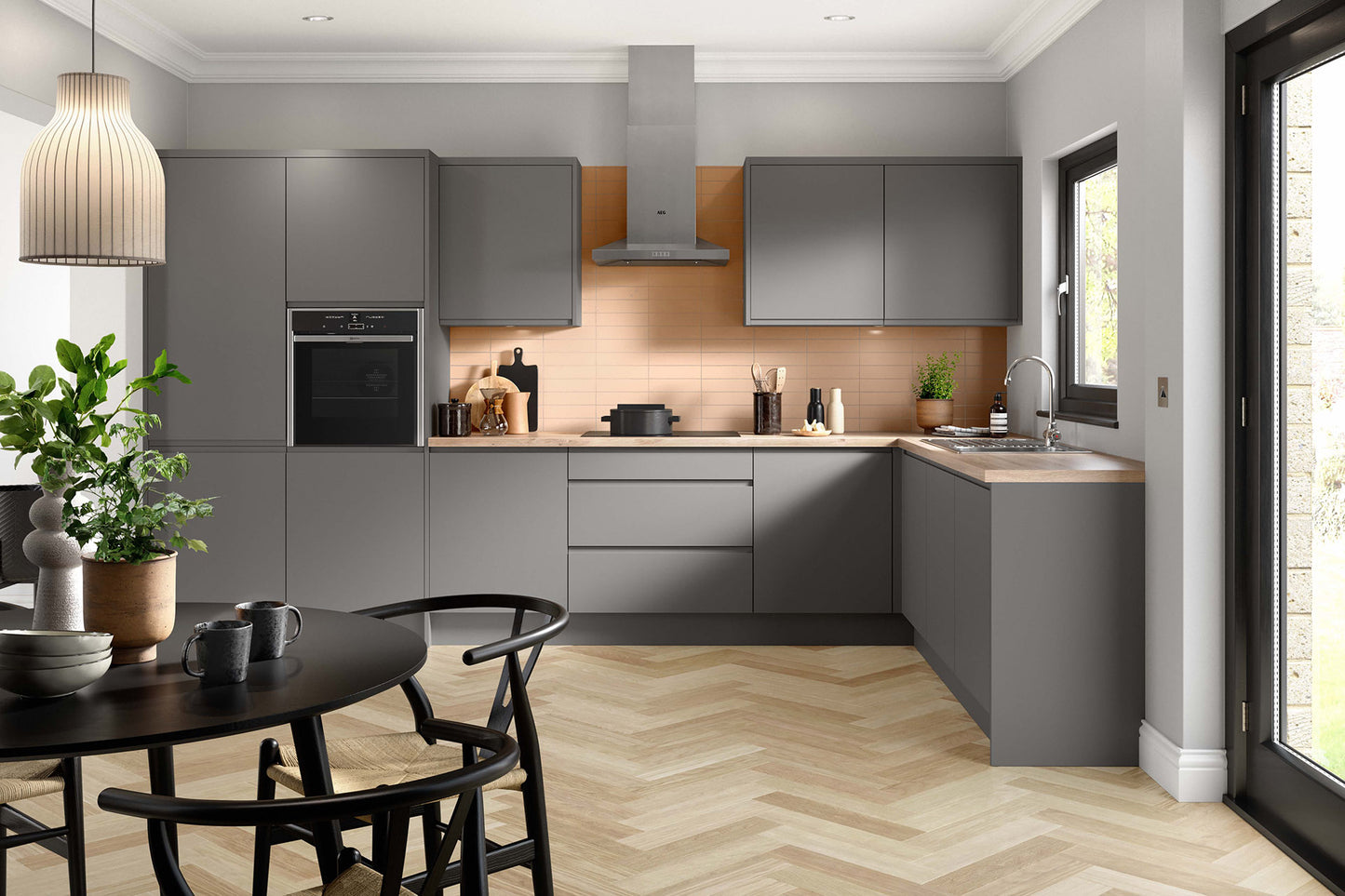 J-Pull Matt Dust Grey 570 x 396 Sample Door