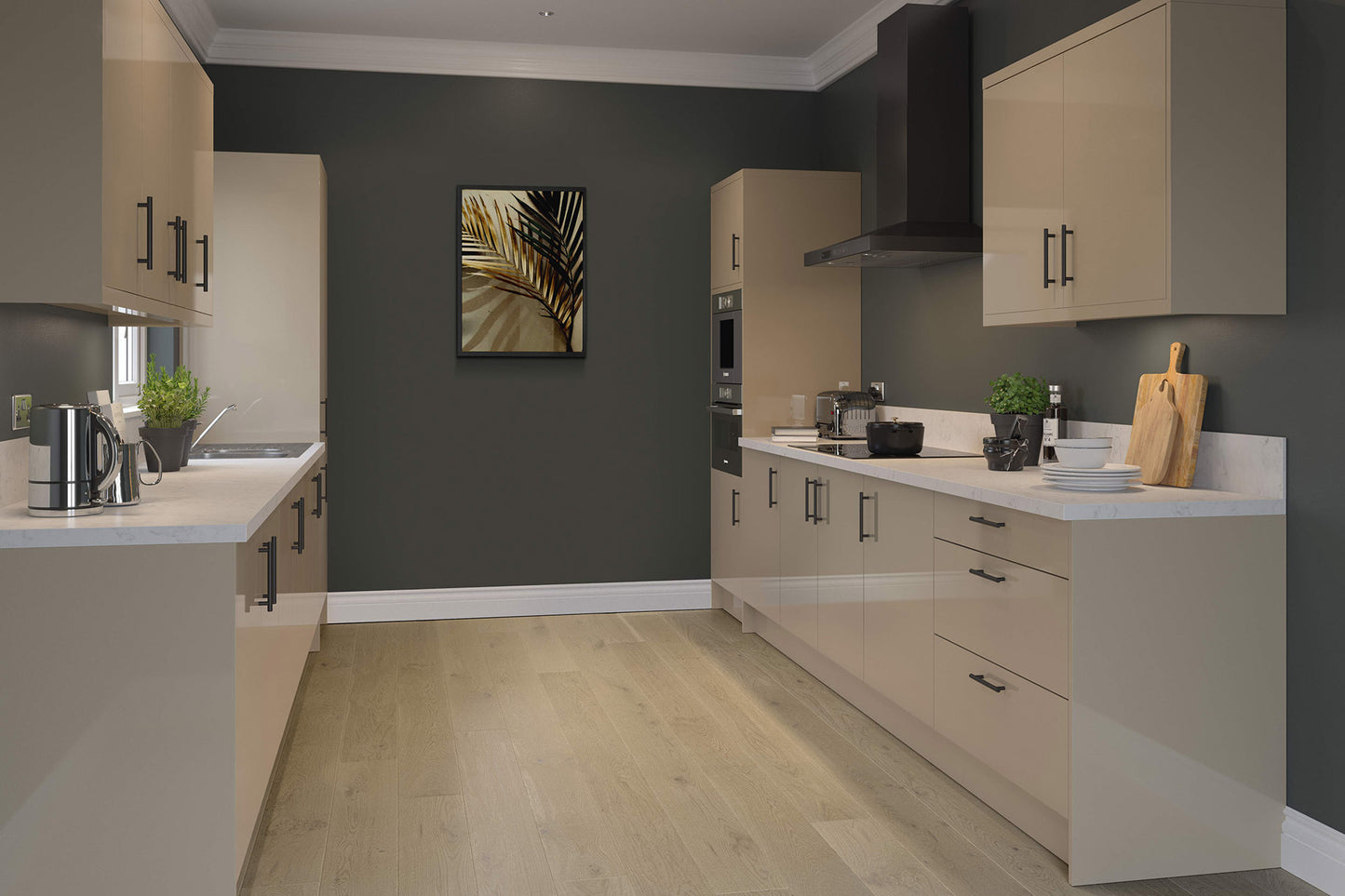 Slab Gloss Cashmere 570 x 396 Sample Door