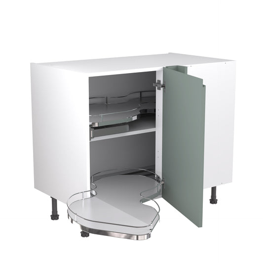 1000 Base Cabinet With Dual-Handed Nuvola Blind Corner